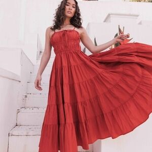 JessaKae Birdie Dress In Red